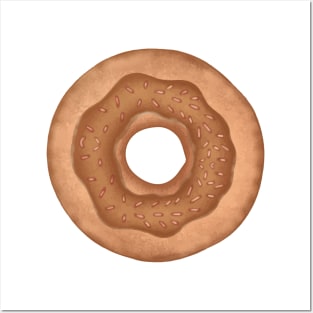 Donut Chocolate Posters and Art